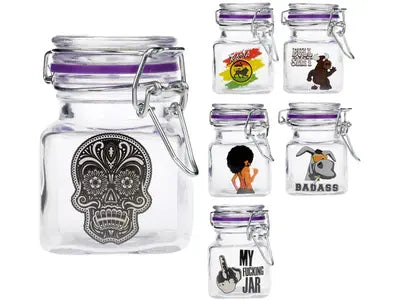JUICY JAYS Jar Small Size Clear Transparent