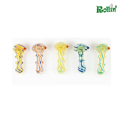 IN002E- 3.5 INCH Glass Pipe