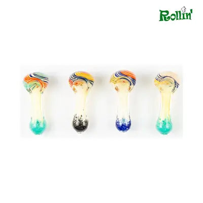 IN002F- 3.5 INCH Glass Pipe
