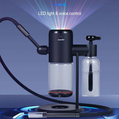 LED Light Voice Controlled Electric Gravity Water Pipe