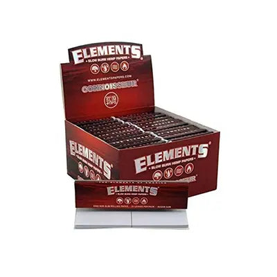 ELEMENTS Red Connoisseur King Size Slim