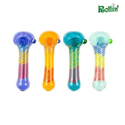IN003D- 4.5 INCH Glass Pipe