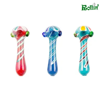 IN003J- 4.5 INCH Glass Pipe