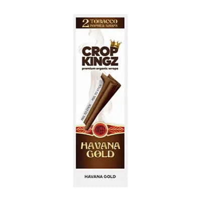 Crop Kingz Premium Tobacco Inspired Organic Wraps Havana Gold