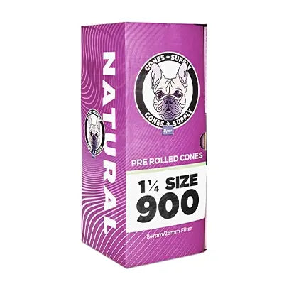 84mm 1 14 Size Pre Rolled Brown Paper Cone