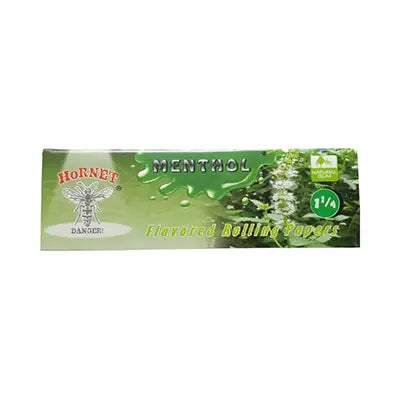 Hornet 1 1/4 Size Menthol Flavors Rolling Papers