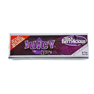 Juicy Jays 1 1/4 Size Superfine Black Berrylicious