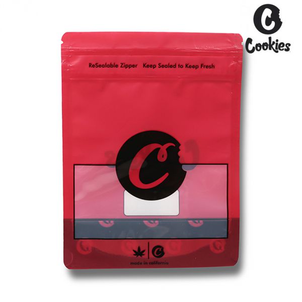 MYLAR COOKIES Red Baggies - Size: 7g