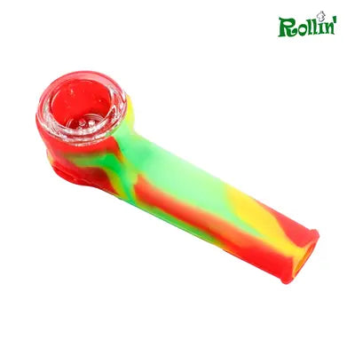 SP 10cm glass bowl Mix color Silicone pipe