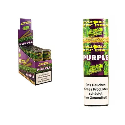 Cyclones Pre Rolled Hemp Cones PURPLE