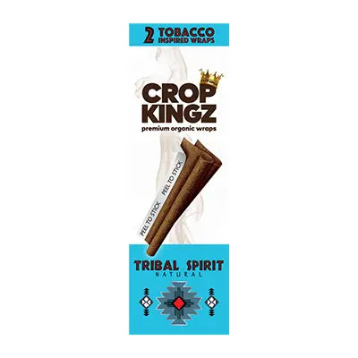 Crop Kingz Premium Tobacco Organic Wraps Trible Spirit
