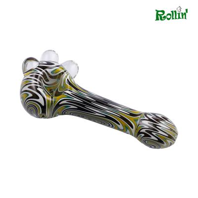 GP001- Mix color premium glass pipe 12.5 cm