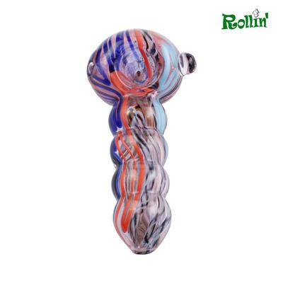GP003- Mix color premium glass pipe 12.5 cm