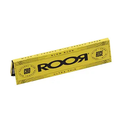 ROOR CBD Rice Hemp Rolling Papers