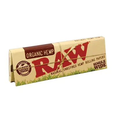 Raw Organic Single Wide Standard Size