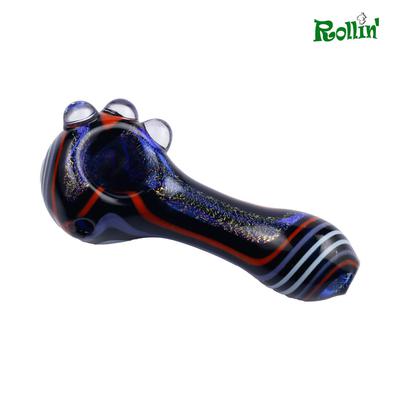 GP004- Mix color premium glass pipe 12.5 cm