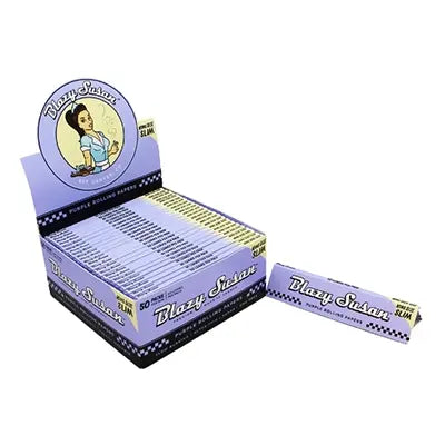 Blazy Susan King Size Purple