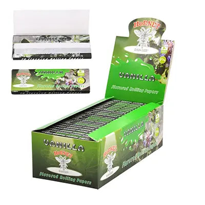 Hornet 1 1/4 Size Vanilla Flavors Rolling Papers