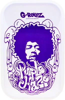 G-ROLLZ Medium Rolling Tray - Purple Haze Jimi Hendrix