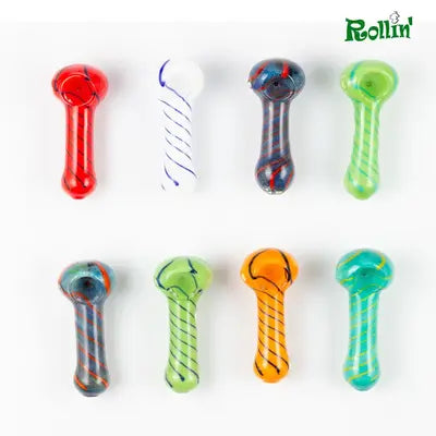 IN002A- 3.5 INCH Glass Pipe