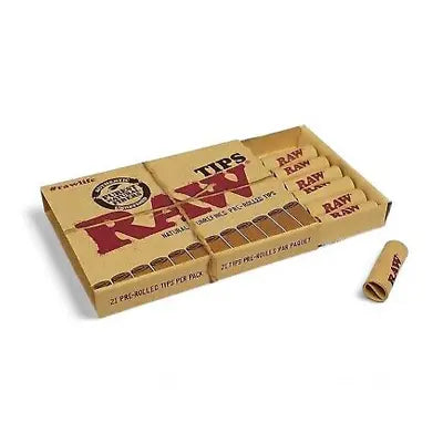 RAW Pre-Rolled Slim Tips