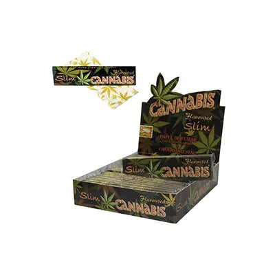 Cannabis King Size Slim Flavored Rolling Papers
