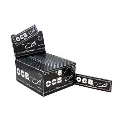 OCB Premium King-size (Wide) black (Non-Slim)