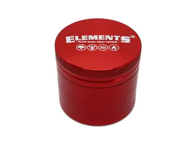 ELEMENTS 4 Part Grinder - Red - small