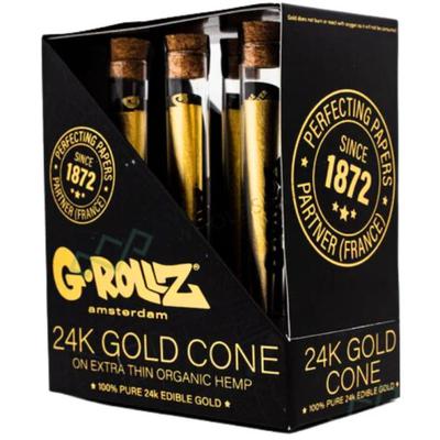 G-rollz 24K Gold Cone - 1 Cone Per Tube