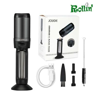 Pre-roll Electric Filling Machine Herb Grinder with Automatic Cone Filling Pre-rolled Tobacco Filling Machine