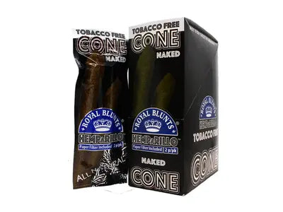 HEMP A RILLO Royal Blunt Cones - Naked - 2 Blunts Per Pack