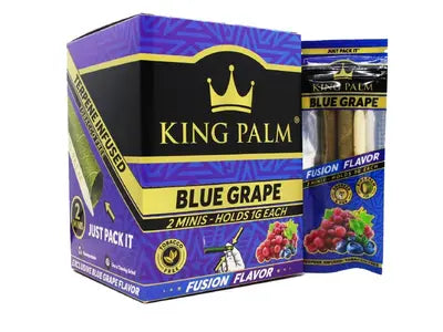 King Plam Pre Rolled Blunt Magic Mint Blue Grape (Limited Edition)