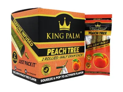 King Plam Pre Rolled Blunt Peach Tree