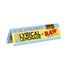 RAW Lyrical Lemonade Flavor Rolling Papers – King Size Wide