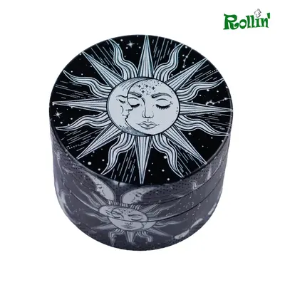 rollinbd.com-Product-Collection-Moon print 4 Part Grinder