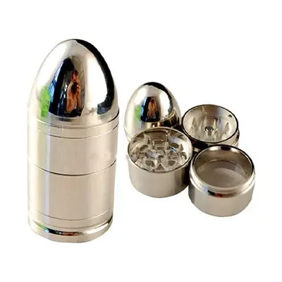 rollinbd.com-Product-Collection-Bullet 4 Parts Tobacco Crusher Metal 38mm